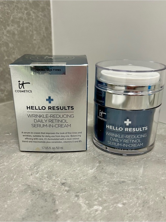 it cosmetics Other - iT COSMETICS HELLO RESULTS WRINKLE REDUCING DAILY RETINOL CREAM, 1.7 Fl Oz
